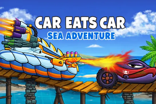 Play Car Eats Car Winter Adventure game