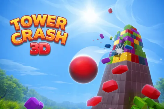 Play Tower Crash 3D game