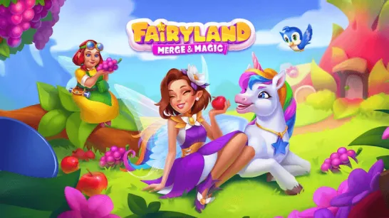 Play Fairyland merge & magic game