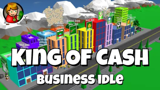 Play King of Cash: Idle Business Sim game