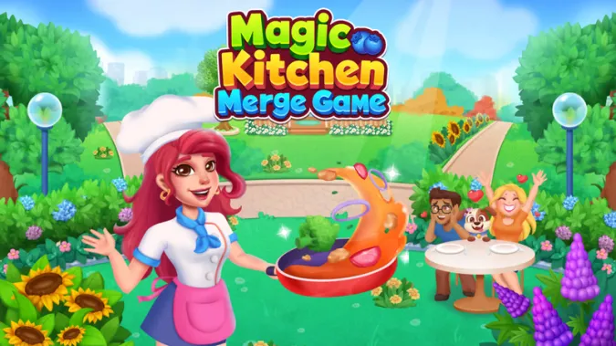 Play Magic Kitchen: Merge Game game